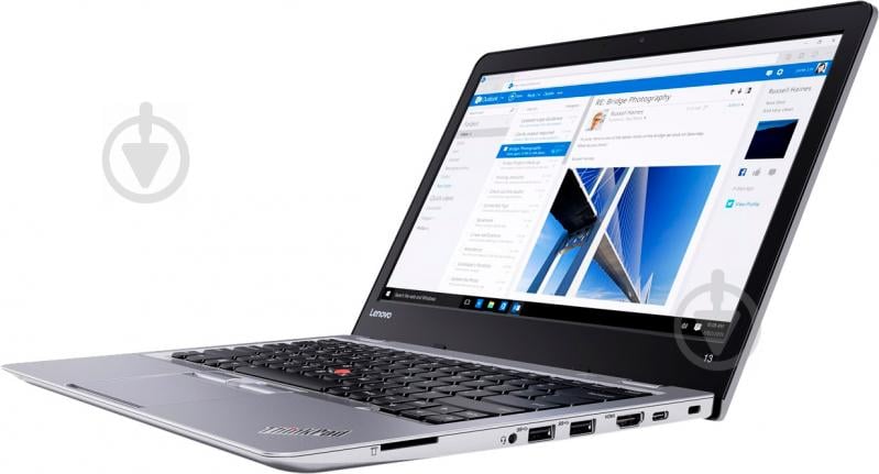 Ноутбук Lenovo ThinkPad 13 2nd Gen 13,3" (20J1005ERT) silver - фото 3