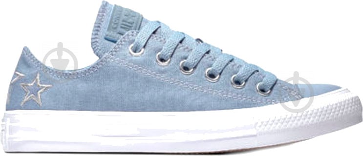 Кеды Converse CTAS OX 567098C р.39,5 голубой - фото 5