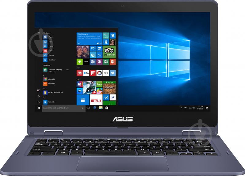 Ноутбук Asus VivoBook Flip TP202NA-EH008T 11,6" (90NB0H01-M00220) grey - фото 5