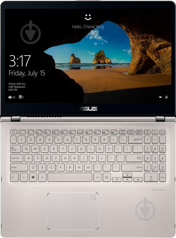 Ноутбук Asus ZenBook Flip UX561UN-BO006R 15,6" (90NB0G32-M00380) silver - фото 7