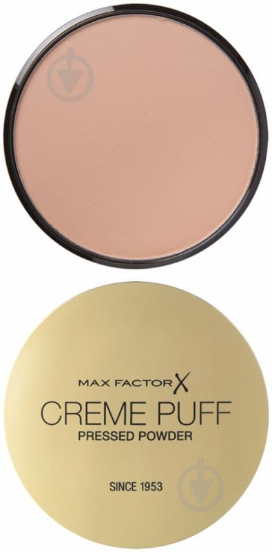 Пудра компактна Max Factor CREME PUFF №50 натуральний 21 г - фото 1