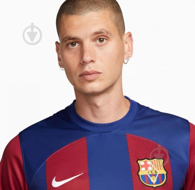 Футболка мужская Nike FC Barcelona 23/24 Home Stadium DX2687-456 р.L multicolor - фото 3