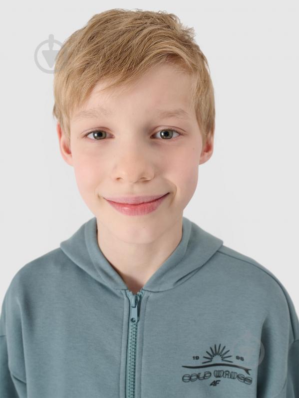 Джемпер 4F SWEATSHIRT M1522 4FJWSS25TSWSM1522-46S р.158 зеленый - фото 2 Джемпер 4F SWEATSHIRT M1522 4FJWSS25TSWSM1522-46S р.158 зеленый - фото 2