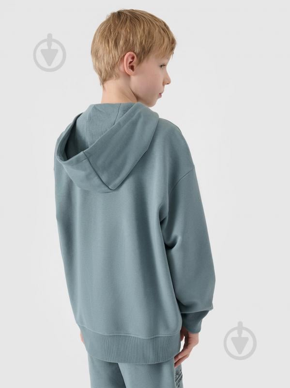 Джемпер 4F SWEATSHIRT M1522 4FJWSS25TSWSM1522-46S р.158 зеленый - фото 3 Джемпер 4F SWEATSHIRT M1522 4FJWSS25TSWSM1522-46S р.158 зеленый - фото 3