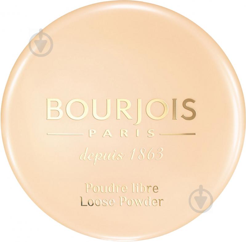 Пудра Bourjois Poudre Libre №3 золотистий 32 г - фото 1