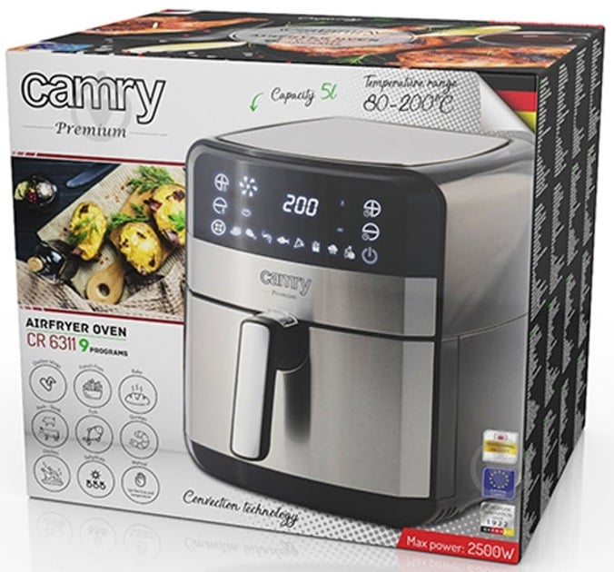 Фритюрница Camry CR-6311 - фото 13 Фритюрница Camry CR-6311 - фото 13