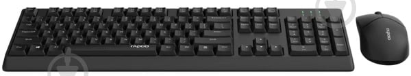 Комплект клавіатура та миша RAPOO X1500 black Wireless - фото 4
