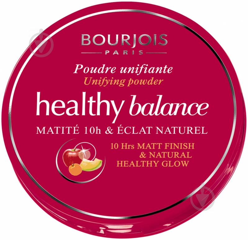 Пудра Bourjois Healthy balance №52 ваниль 9 г - фото 1