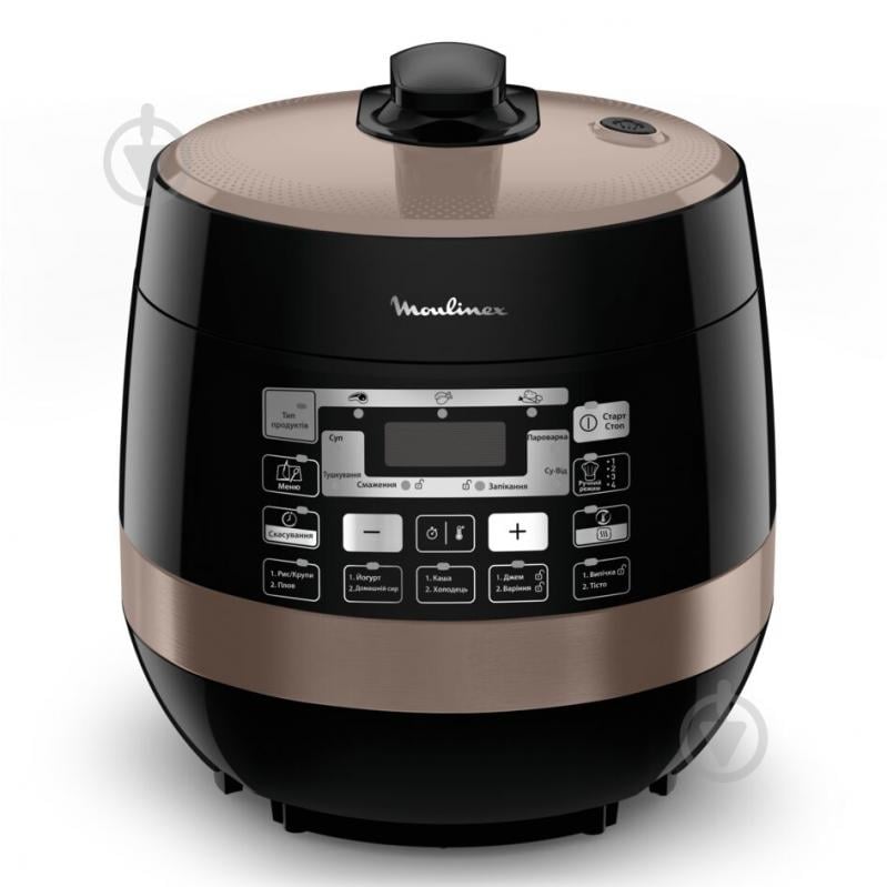 Мультиварка-скороварка Moulinex QUICKCHEF CE430A34 - фото 3