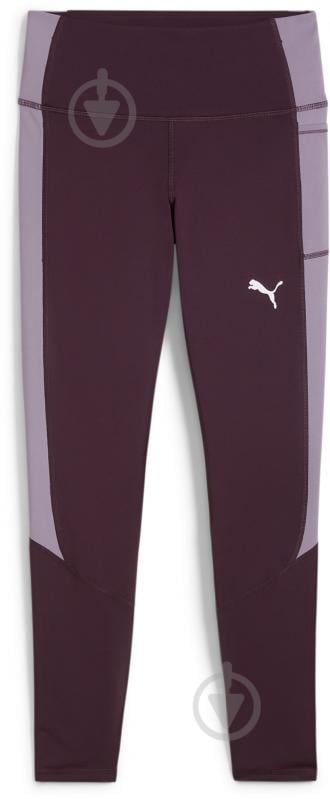 Лосины Puma EVOSTRIPE TIGHTS 68167144 р.XS фиолетовый - фото 1