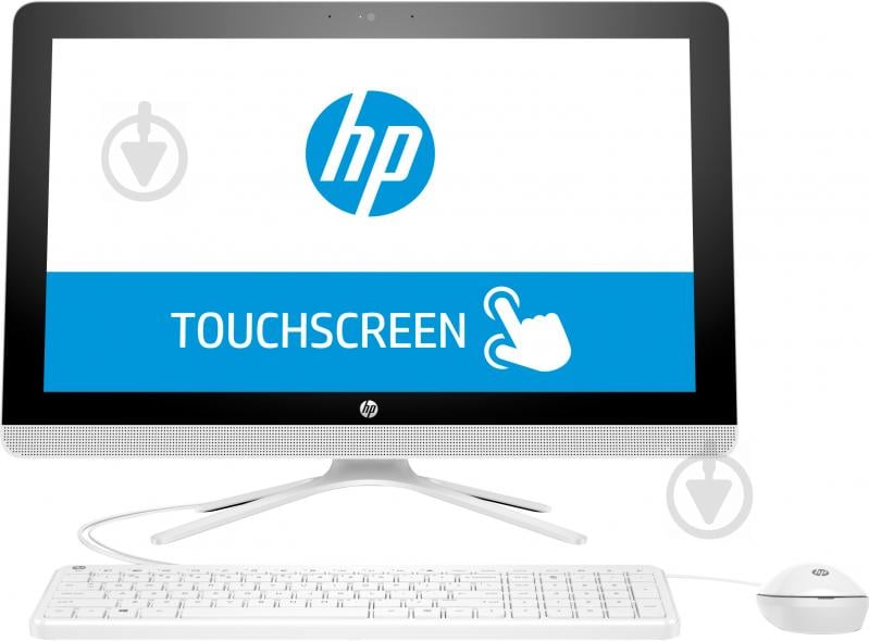 Моноблок HP All-in-One 22-b351ur 21,5" (2MP57EA) white - фото 1