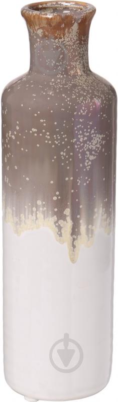 Ваза Двотонка 25 см 25 см 8143-10-FS2907+567 - фото 1