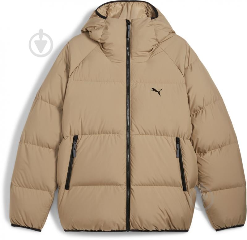 Пуховик мужской зимний Puma DOWN PUFFER JACKET 62647667 р.S бежевый - фото 1