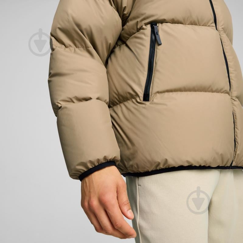 Пуховик мужской зимний Puma DOWN PUFFER JACKET 62647667 р.S бежевый - фото 7