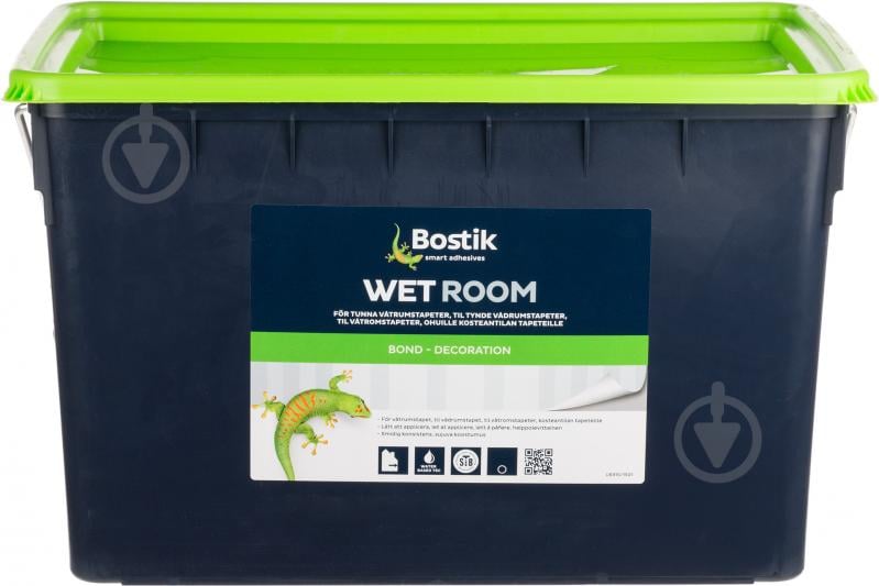 Клей для обоев Bostik Wet Room 15 л - фото 1