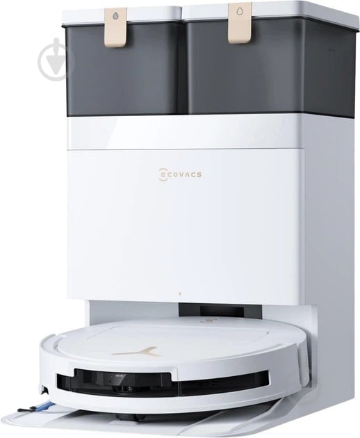 Робот-пилосос Ecovacs DEEBOT T50S PRO OMNI WHITE white - фото 1