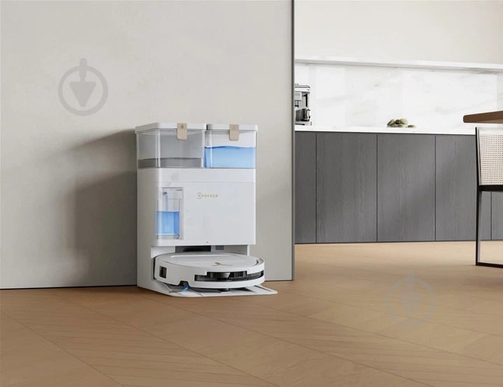 Робот-пилосос Ecovacs DEEBOT T50S PRO OMNI WHITE white - фото 9