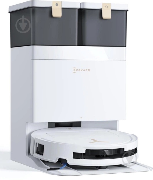 Робот-пилосос Ecovacs DEEBOT T50S PRO OMNI WHITE white - фото 16