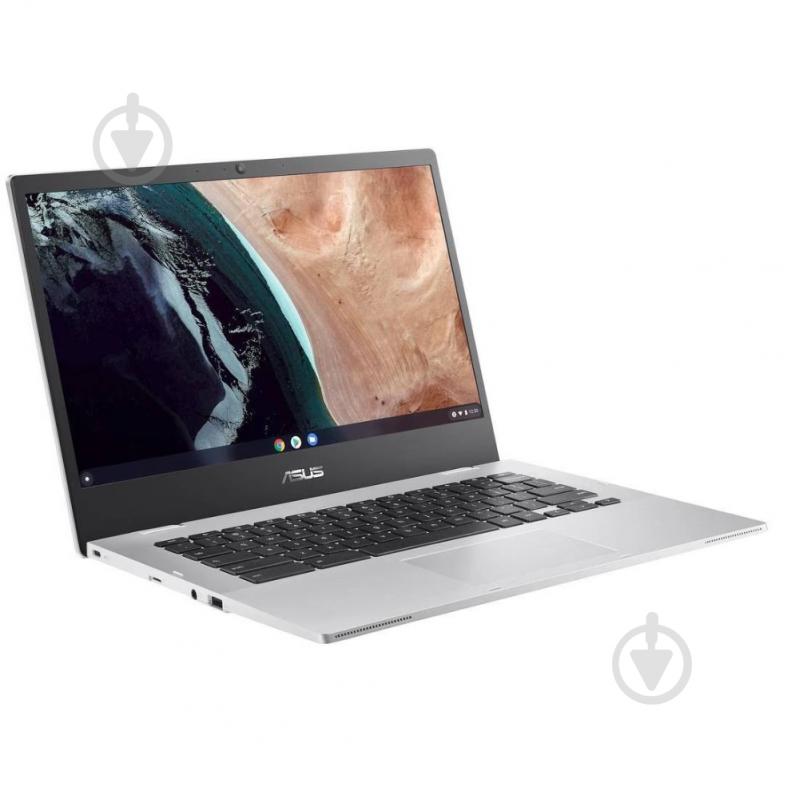 Ноутбук Asus Chromebook CX1 CX1400CKA-EB0588 14" (90NX03I2-M00N20) transparent silver - фото 2