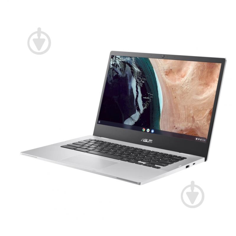 Ноутбук Asus Chromebook CX1 CX1400CKA-EB0588 14" (90NX03I2-M00N20) transparent silver - фото 3