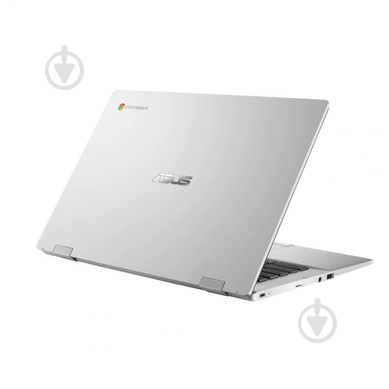 Ноутбук Asus Chromebook CX1 CX1400CKA-EB0588 14" (90NX03I2-M00N20) transparent silver - фото 4