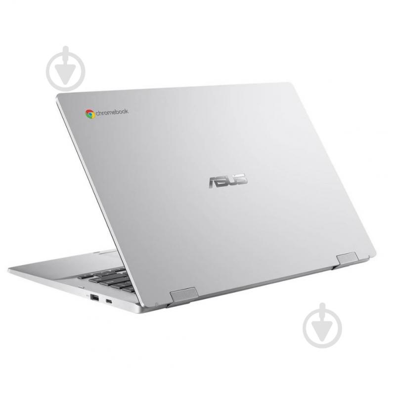 Ноутбук Asus Chromebook CX1 CX1400CKA-EB0588 14" (90NX03I2-M00N20) transparent silver - фото 5