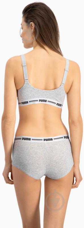 Бра Puma WOMEN PADDED TOP 1P HAN 90786303 р.XS серый - фото 6