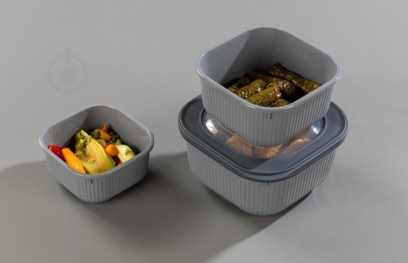 Контейнер Idea Home 00683 Line Box Gray 1.8л (00683 Gray) - фото 3