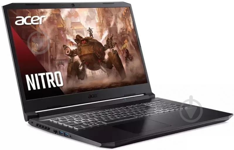 Ноутбук Acer Nitro 5 AN517-41-R9ZQ 17,3" (NH.QBHEU.00G) shale black - фото 2