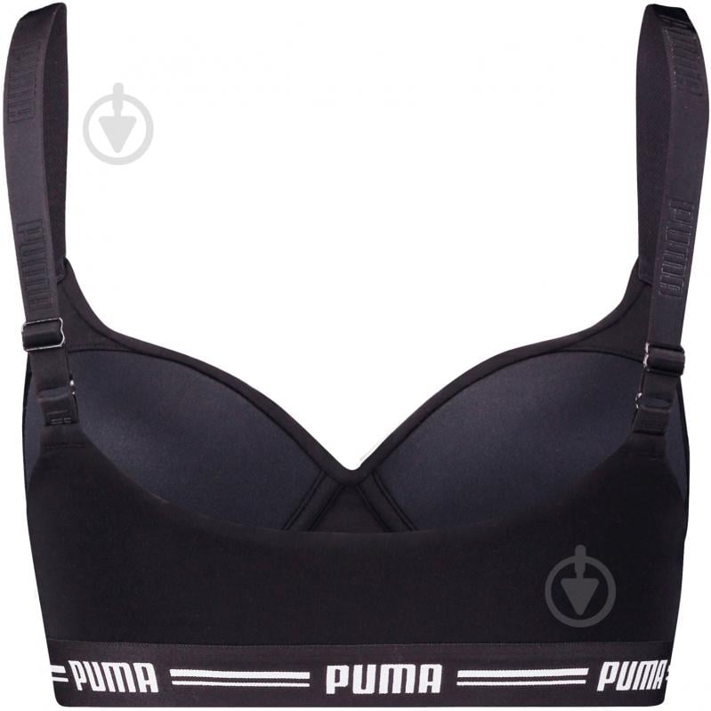 Бра Puma WOMEN PADDED TOP 1P HAN 90786304 р.XS чорний - фото 2