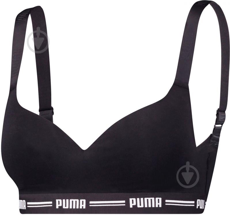 Бра Puma WOMEN PADDED TOP 1P HAN 90786304 р.XS чорний - фото 3