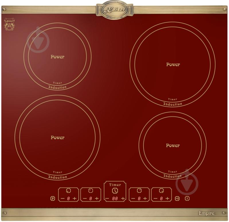 Варильна поверхня індукційна Kaiser KCT 6195 IRotEm - фото 1 Варильна поверхня індукційна Kaiser KCT 6195 IRotEm - фото 1