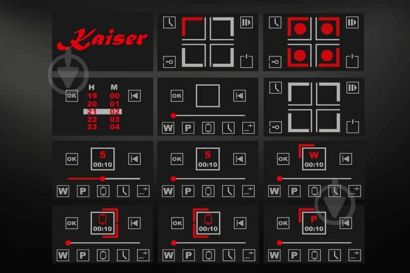 Варочная поверхность индукционная Kaiser La Perle Noire KCT 6140 FI - фото 5