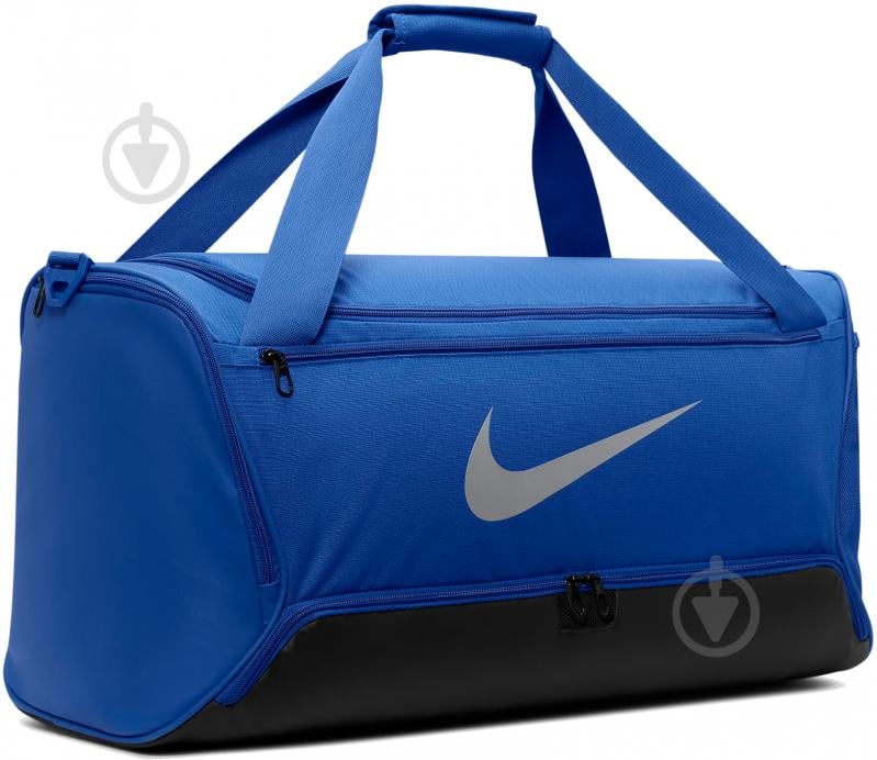 Сумка Nike Brasilia 9.5 DH7710-480 60 л синій - фото 2