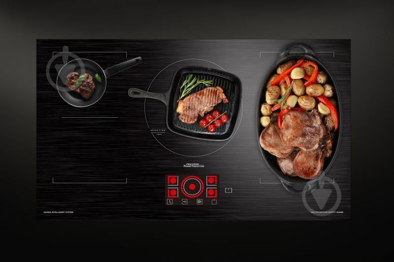 Варочная поверхность индукционная Kaiser La Perle KCT 9140 FI - фото 4 Варочная поверхность индукционная Kaiser La Perle KCT 9140 FI - фото 4