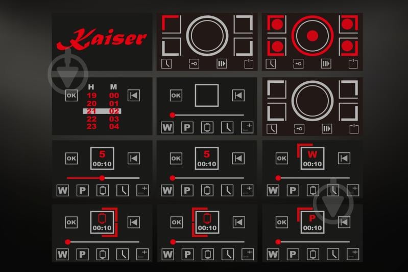 Варочная поверхность индукционная Kaiser La Perle KCT 9140 FI - фото 3 Варочная поверхность индукционная Kaiser La Perle KCT 9140 FI - фото 3