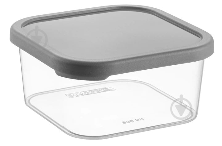 Контейнер Idea Home 00812 Quick Box Gray 0.9 л (00812 Gray) - фото 1