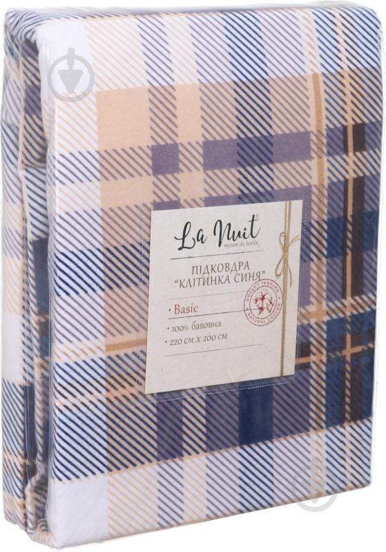 Пододеяльник Клетка синяя (фланель) 200x220 см La Nuit - фото 6 Пододеяльник Клетка синяя (фланель) 200x220 см La Nuit - фото 6
