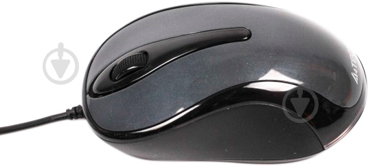 Мышь A4Tech N-360-1 (4711421865180) glossy grey - фото 2