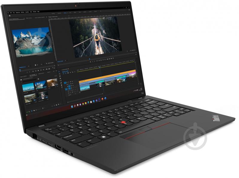 Ноутбук Lenovo ThinkPad T14 Gen 4 14" (21HD004VRA) thunder black - фото 6