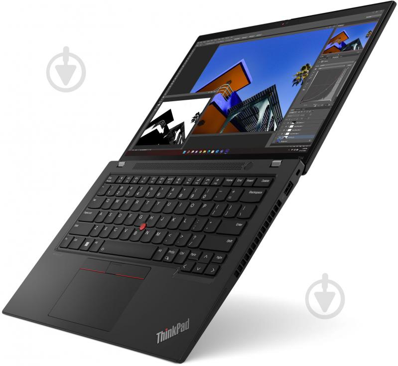 Ноутбук Lenovo ThinkPad T14 Gen 4 14" (21HD004VRA) thunder black - фото 3