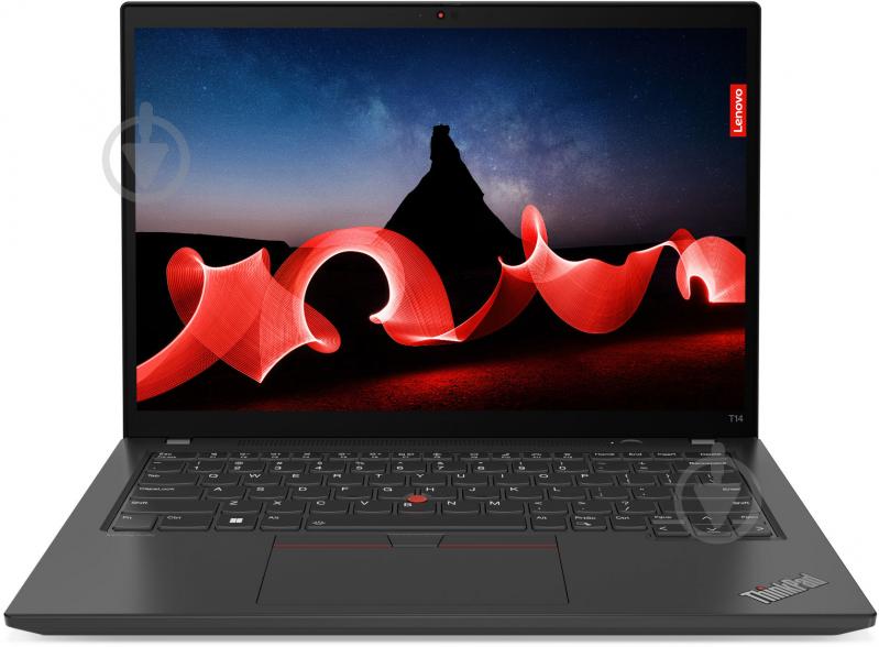 Ноутбук Lenovo ThinkPad T14 Gen 4 14" (21HD004VRA) thunder black - фото 1