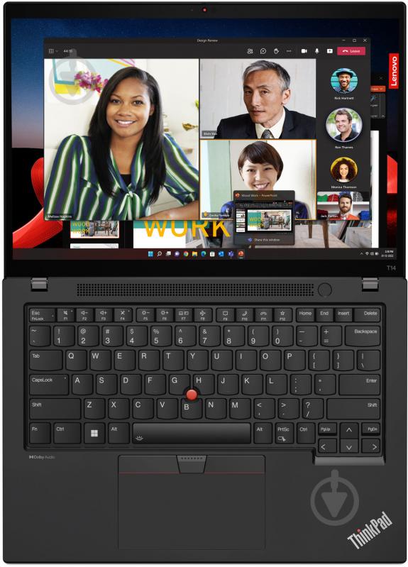 Ноутбук Lenovo ThinkPad T14 Gen 4 14" (21HD004VRA) thunder black - фото 7