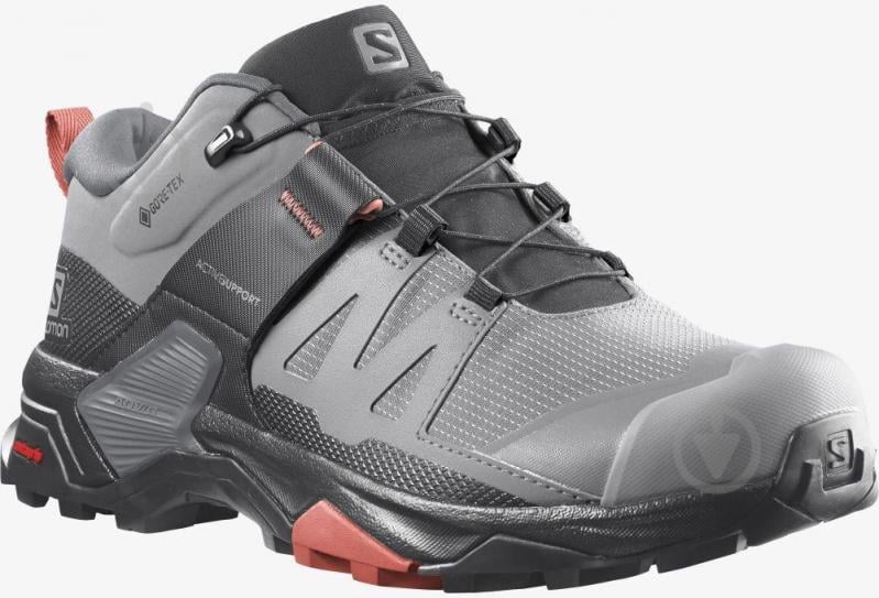 Кросівки жіночі демісезонні Salomon X ULTRA 4 GTX W L41623100 р.40 2/3 сірі - фото 3