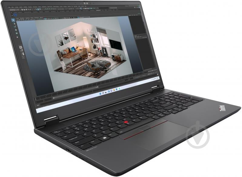 Ноутбук Lenovo ThinkPad P16v Gen 1 16" (21FC0015RA) thunder black - фото 2