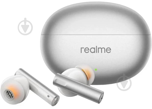 Наушники Realme Buds Air 6 ((RMA2402) Flame Silver) - фото 4