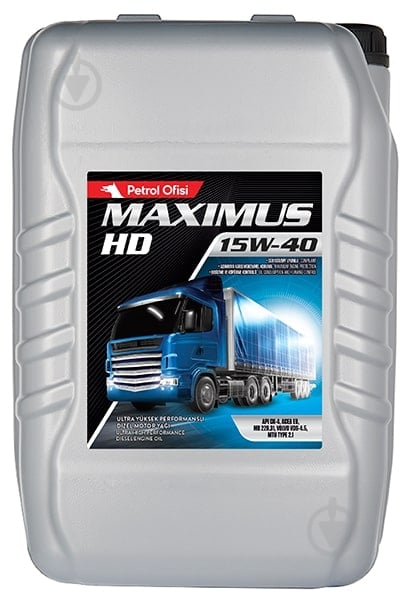 Моторне мастило Petrol Ofisi Maximus HD 15W-40 20 л (11192-65YG) - фото 1