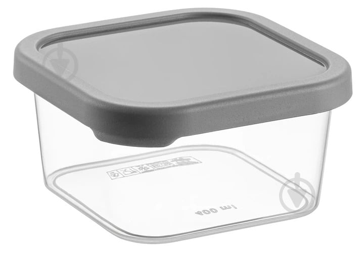 Контейнер Idea Home 00811 Quick Box Gray 0.4 л (00811 Gray) - фото 1 Контейнер Idea Home 00811 Quick Box Gray 0.4 л (00811 Gray) - фото 1