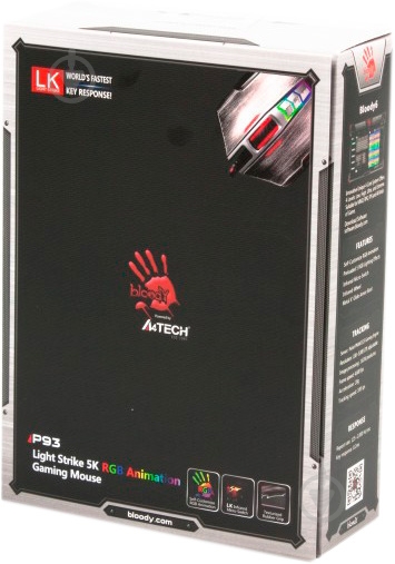 Мышь A4Tech P93 (4711421929516) bullet grey - фото 11 Мышь A4Tech P93 (4711421929516) bullet grey - фото 11