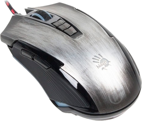 Мышь A4Tech P93 (4711421929516) bullet grey - фото 4 Мышь A4Tech P93 (4711421929516) bullet grey - фото 4